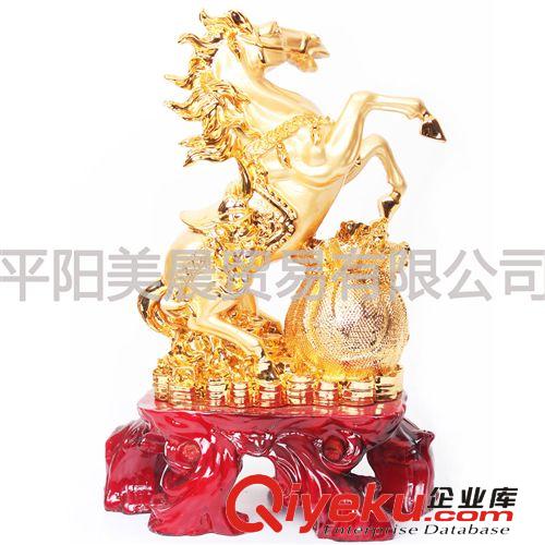 樹(shù)脂工藝品廠家混批發(fā) 開(kāi)業(yè)禮品招財(cái)擺設(shè) 家居裝飾 馬到成功擺件原始圖片3