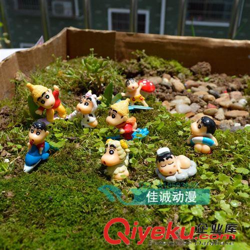 Q版滑雪8款小新 苔蘚微景觀擺件 園藝飾物 多肉微景觀配飾素材