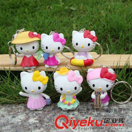 佳誠 泳圈hello kitty鑰匙鏈 KT熱銷爆款