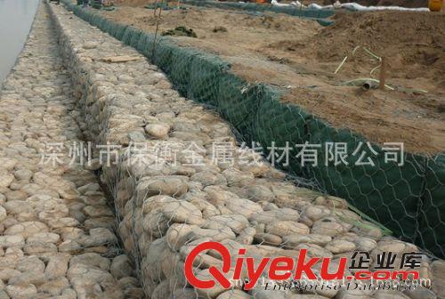 張家口石籠網(wǎng)河道生態(tài)防洪治理工程施工中原始圖片2