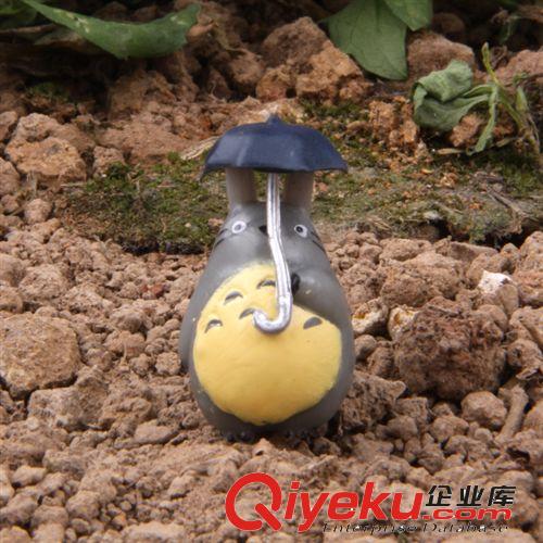 宮崎駿龍貓撐傘公仔珍藏版手辦擺件適合園藝微景觀pvc版 爆款批發(fā)原始圖片2