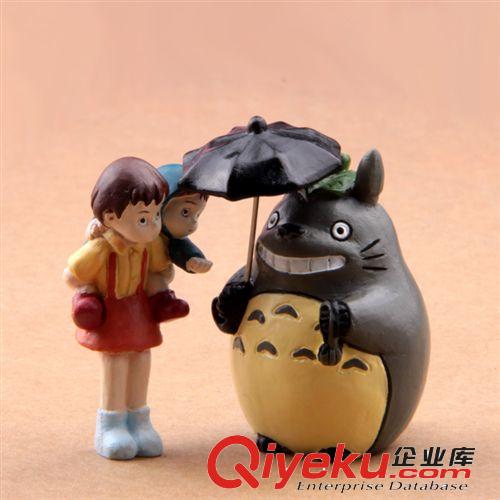 宮崎駿龍貓となりのトトロ雨中小月背小梅微景觀花插花盆園藝飾物原始圖片2