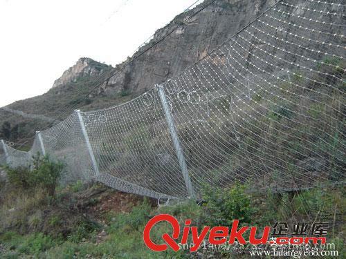 山區易塌方路段山體防落石滑坡泥石流主動防護被動防護鋼絲網