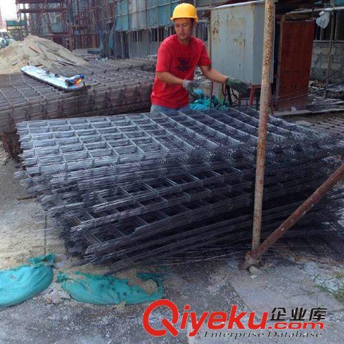 熱鍍鋅碰焊網片 1X2米工地鐵絲網片 11.0線冷軋帶肋螺紋鋼筋網片
