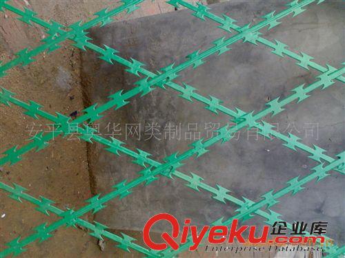 河北安平奧華防攀爬隔離刀片刺繩監(jiān)獄護(hù)欄網(wǎng)原始圖片3