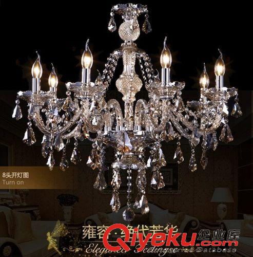 批發(fā)蠟燭燈蕓魅1D012 臥室餐廳客廳酒店燈餐廳燈現(xiàn)代蠟燭吊燈燈飾原始圖片3