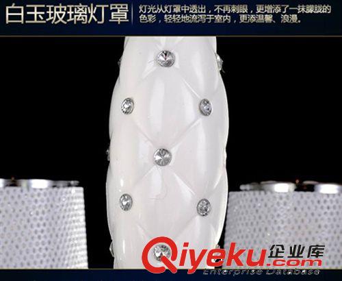 歐式吊燈 簡歐1K69潔玉臥室餐廳客廳酒店臥室吊燈批發(fā)廠家訂做原始圖片2