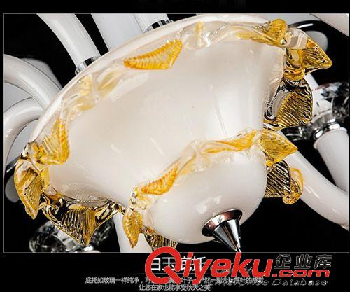 廠家批發(fā)工程歐式吊燈1K79潔玉臥室客廳酒店水晶吊燈餐廳吊燈原始圖片2