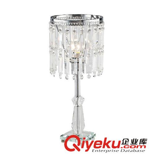 中山廠家批發(fā)水晶臺燈簡約現(xiàn)代床頭燈酒店工程臺燈工作閱讀燈具飾原始圖片3