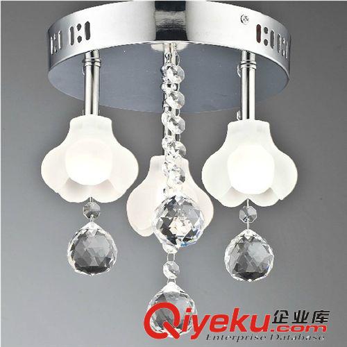 小額批發(fā)LED現(xiàn)代簡(jiǎn)約水晶吸頂燈臥室現(xiàn)代燈藝術(shù)客廳燈飾過(guò)道燈具原始圖片2