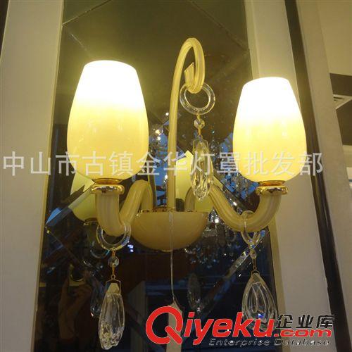 新款歐式鋅合金雙頭壁燈 酒店工程專用燈具 LED節(jié)能燈飾廠家批發(fā)