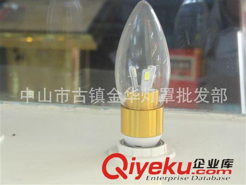 全網(wǎng){zd1} 新款專利產(chǎn)品 超大功率  lzp-3型LED蠟燭泡 廠家批發(fā)原始圖片3
