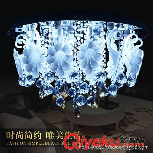 led吸頂燈長方形 平板低壓水晶燈吸頂燈 客廳燈臥室燈 一件代發