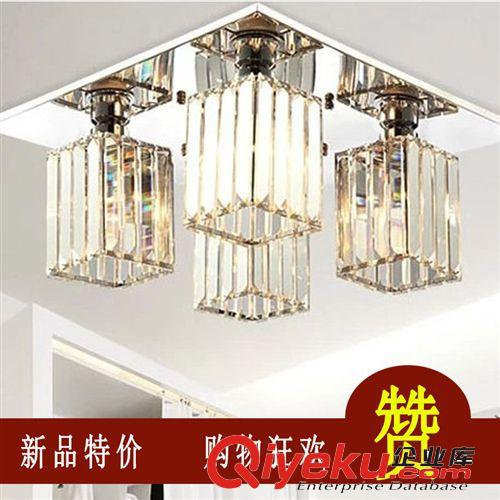 2014火爆新品 現(xiàn)代簡易水晶客廳燈 餐廳臥室吊燈時尚酒吧吧臺燈飾