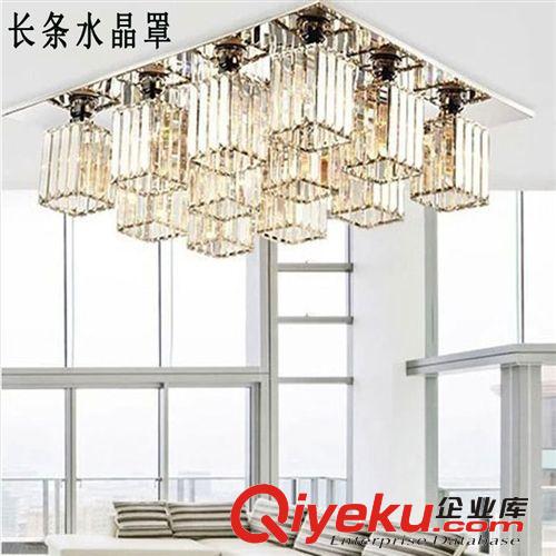 2014火爆新品 現(xiàn)代簡易水晶客廳燈 餐廳臥室吊燈時尚酒吧吧臺燈飾原始圖片3