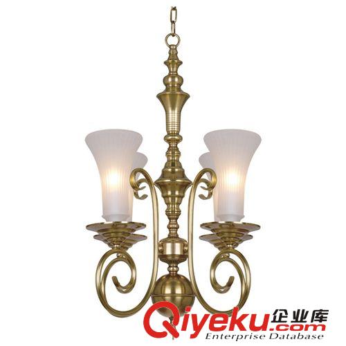 專業(yè)生產(chǎn) 歐式吊燈美式鄉(xiāng)村風(fēng)格 全銅錫焊吊燈書房客廳餐廳臥室燈原始圖片2