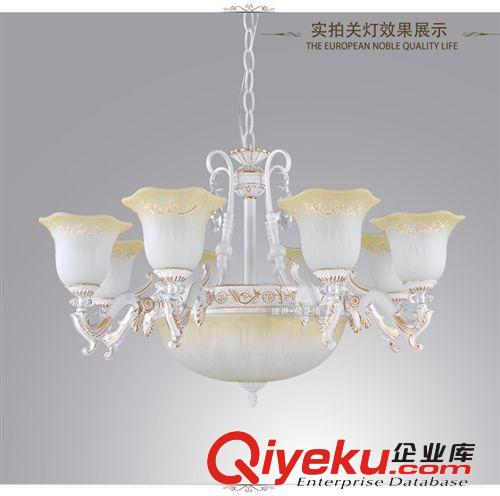2014廠家新款 歐式吊燈 鐵藝水晶客廳臥室酒店吊燈原始圖片2