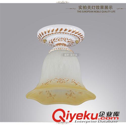 廠家批發(fā)燈具燈飾 鋅合金歐式吸頂燈 臥室過(guò)道玄關(guān) 天花燈原始圖片2