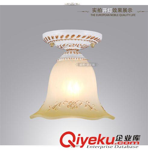 廠家批發(fā)燈具燈飾 鋅合金歐式吸頂燈 臥室過(guò)道玄關(guān) 天花燈原始圖片3