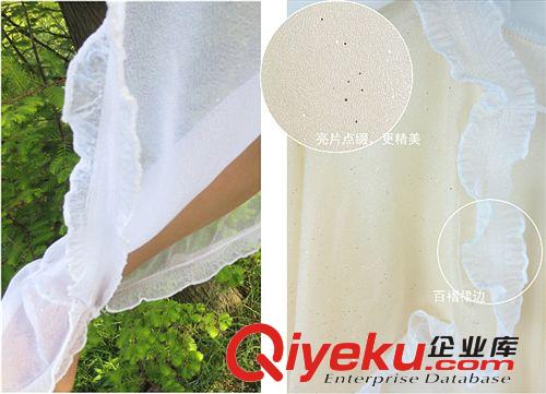 促銷tj夏季戶外抗UV騎車開車防紫外線蕾絲長外套防曬披肩批發原始圖片3