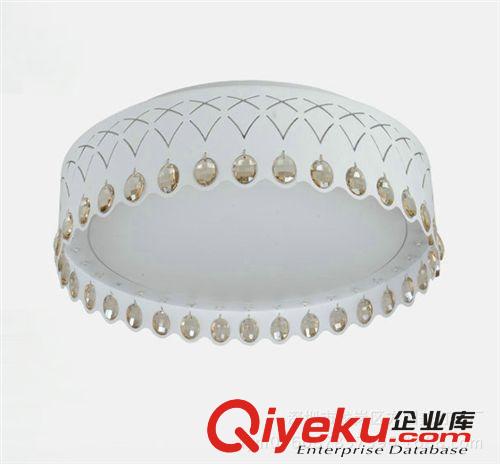 個性水晶LED吸頂燈易清洗玻璃燈罩客廳臥室燈具燈飾LED高亮節(jié)能燈原始圖片2