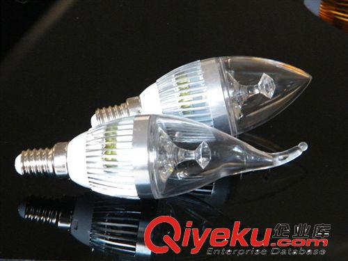 方圓美 LED3w小球泡 大功率足WLED蠟燭燈 E14 E27燈廠家直銷(xiāo)