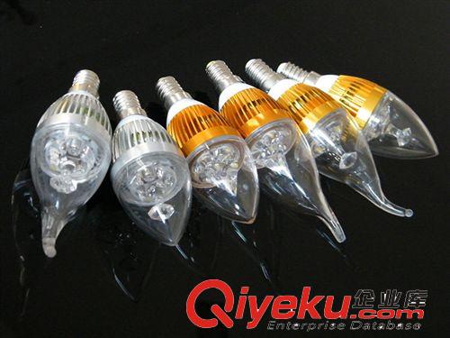 方圓美 LED3w小球泡 大功率足WLED蠟燭燈 E14 E27燈廠家直銷(xiāo)