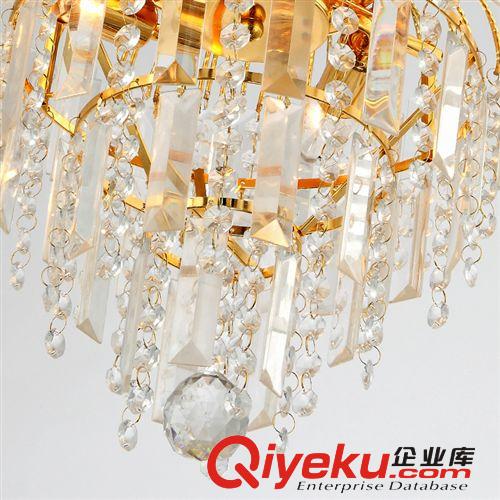 【格燈堡】金黃色客廳燈具中式吊燈簡約創(chuàng)意鐵藝宜家燈飾8006