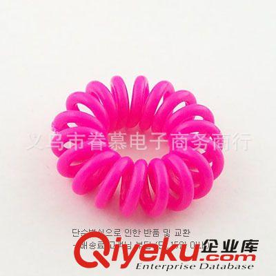 批發(fā) 頭飾用品 電話線圈/發(fā)圈 不傷頭發(fā)的電話線圈原始圖片3