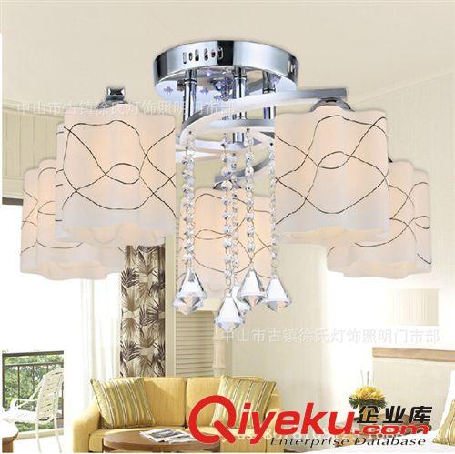 新款工廠直銷現代簡約led燈具水晶燈客廳燈餐廳臥室燈吸頂燈代發原始圖片3