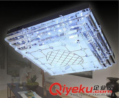 特價批發品質{yl}吸頂LED吸頂燈臥室房間燈方形吸頂燈玻璃吸頂燈原始圖片2