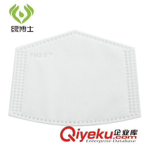 PM2.5濾片批發(fā) 新款防塵抗菌防霧霾過濾口罩專用 綠博LBS-014原始圖片2