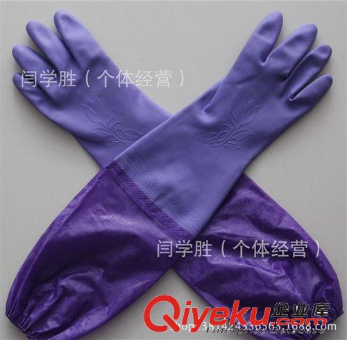 廠家直銷加棉接袖勞保手套 加棉乳膠手套 家用防護手套 手套批發