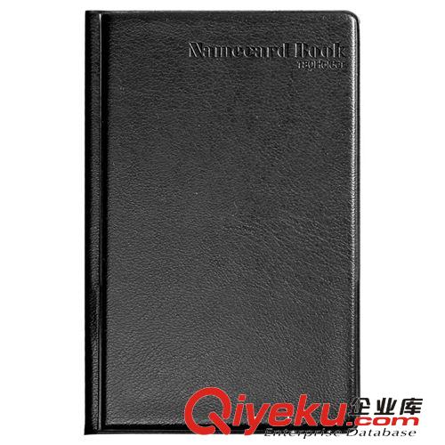 廠家直銷  齊心A1556硬皮名片冊(cè)批發(fā) 180卡  03010013原始圖片2