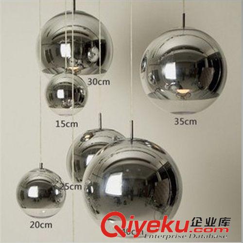 英国设计师Mirror Ball Glass电镀玻璃圆球个性吊灯餐厅灯具批发