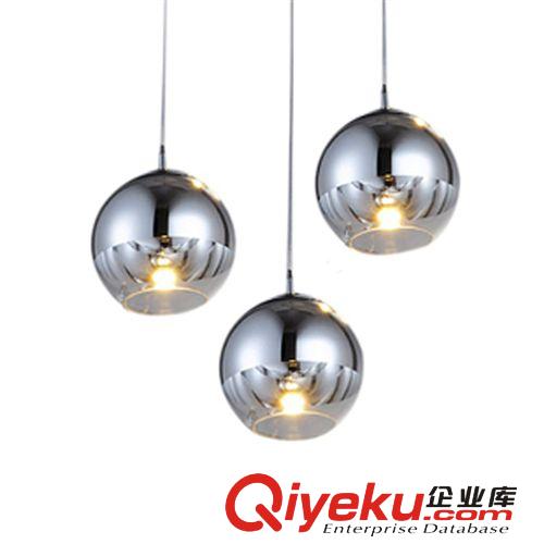 英国设计师Mirror Ball Glass电镀玻璃圆球个性吊灯餐厅灯具批发