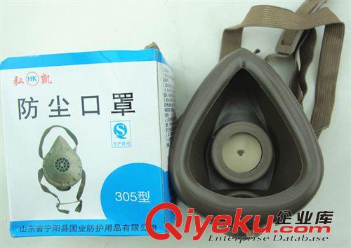 批發(fā)弘凱防塵口罩305型 防粉塵 二手煙塵 礦區(qū)專用防粉塵口罩原始圖片2