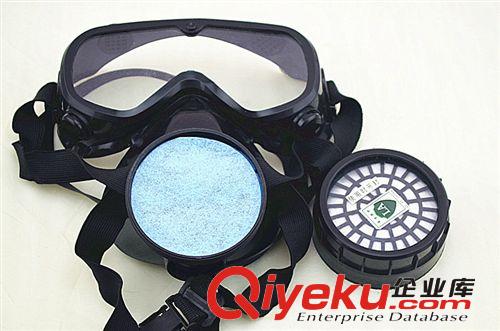 弘凱（一護(hù)）防風(fēng)自吸過濾式防毒面具 防氯氣 汞等有害氣體面具原始圖片3