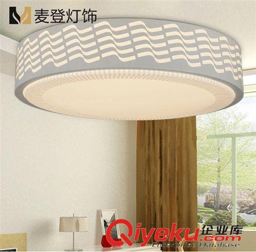 LED亞克力吸頂燈 圓形廚房燈臥室燈現代純白陽臺吸頂燈兒童燈8612