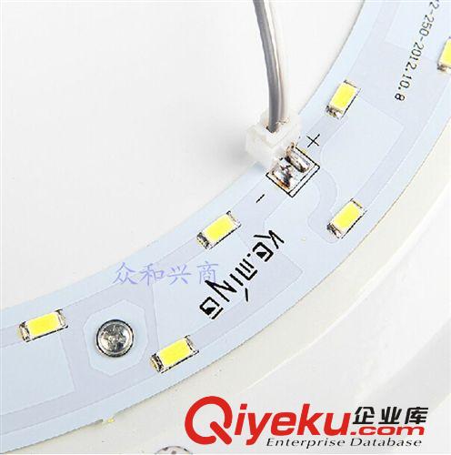 LED亞克力吸頂燈 圓形廚房燈臥室燈現代純白陽臺吸頂燈兒童燈8612