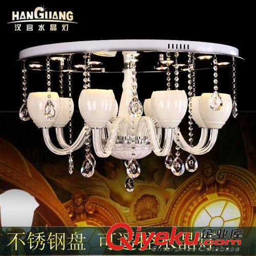 漢宮奢華歐式水晶吸頂燈 客廳燈水晶燈餐廳燈飾臥室燈具019