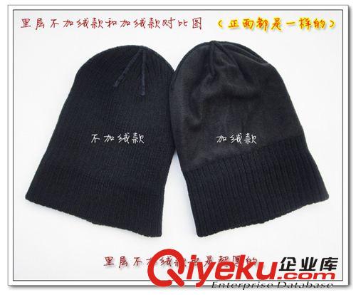 韓版毛線帽子 男女士通用712加厚針織帽 潮 秋冬天加絨保暖帽子原始圖片3