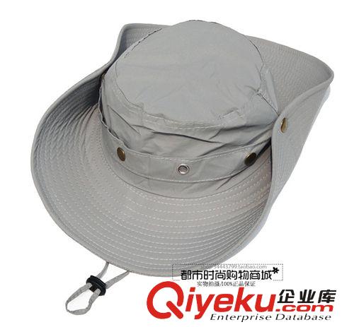 戶外遮陽漁夫帽子 男女夏季速干大檐太陽帽829防紫外線釣魚帽原始圖片2