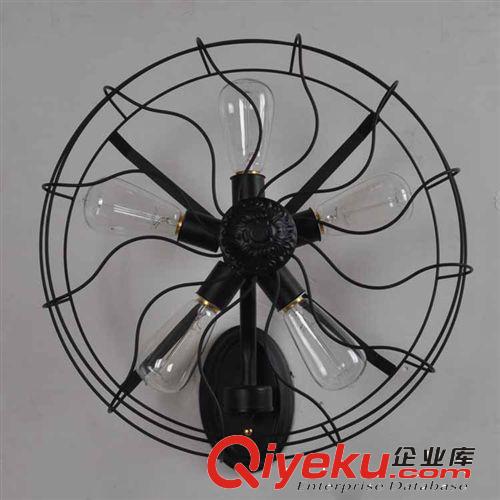 歐式風(fēng)格 壁燈咖啡廳燈具風(fēng)扇燈原始圖片2