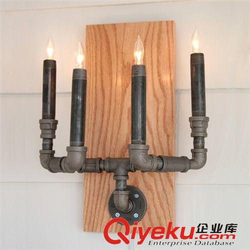 國個名師 設(shè)計風格舊工業(yè)場景營造復(fù)水管吊燈