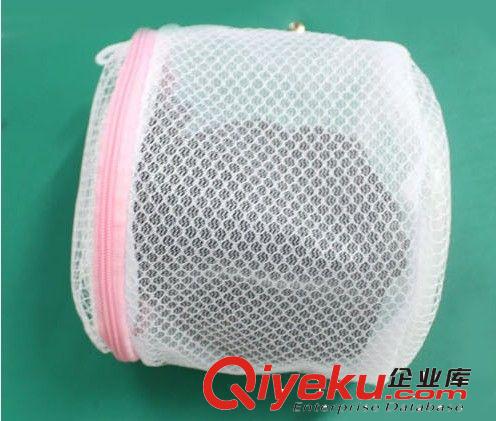 H9755折疊式文胸洗護(hù)袋白色帶支架胸罩護(hù)洗袋內(nèi)衣收納籃洗衣袋原始圖片3
