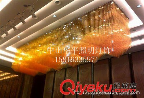 供應(yīng)酒店大堂水晶燈 會所包間大型工程大燈定做 非標(biāo)燈具配套批發(fā)