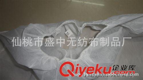 一次性鞋套 加厚無紡布覆膜鞋套 防水防滑防污手工鞋套原始圖片3