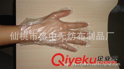 一次性手套 PE全新料防水放油吃蝦子薄膜手套 10000只/箱原始圖片2