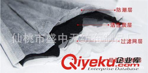 一次性口罩 無紡布四層活性炭口罩 2000只整箱裝 包郵原始圖片2
